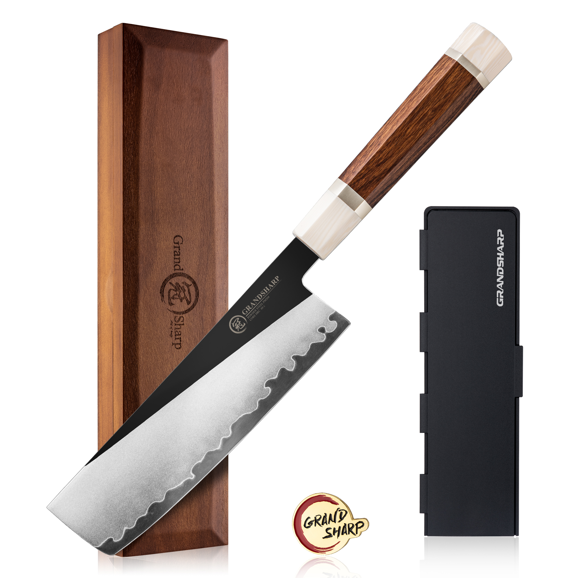 Couteau Nakiri 6,5'' avec coffret cadeau