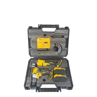 Ensemble d'outils électriques sans fil BM BM-25 21V avec batterie au lithium, perceuse à percussion et meuleuse d'angle de 125 mm, acier au chrome-vanadium, garantie 1 an