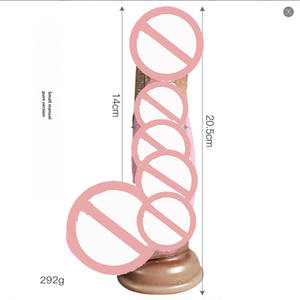 무선 원격 제어 현실적인 실리콘 딜도 개폐식 스윙 부드러운 진동 섹스 토이 온난화 추진 딜도 그로소스 - Product Image 5