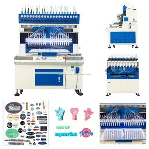 Hoge Kwaliteit 3d Zachte Pvc Sleutelhanger Machine Hoge Opbrengst Pvc Koelkast Sticker Maken Machine