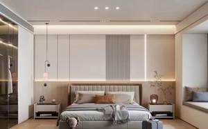 Panel de Protección de Pared WPC Moderno, Impermeable, Anticolisión, Revestimiento Protector de Pared para Uso Comercial, Oficinas, Hoteles, Grandes Hoteles - Product Image 4