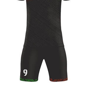 100% poliéster respetuoso con el medio ambiente de secado rápido transpirable último diseño uniforme de fútbol de calidad superior conjunto de uniforme de fútbol totalmente personalizado - Product Image 5