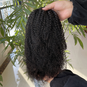 <span class=keywords><strong>Coda</strong></span> <span class=keywords><strong>di</strong></span> <span class=keywords><strong>Cavallo</strong></span> in Capelli Umani Vergini Indiani Naturali 4C Afro Kinky Curly, <span class=keywords><strong>Extension</strong></span> per <span class=keywords><strong>Coda</strong></span> <span class=keywords><strong>di</strong></span> <span class=keywords><strong>Cavallo</strong></span> con Laccetto in Veri Capelli Umani Kinky Curly - Product Image 3
