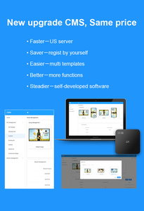 Kỹ thuật số biển Media Player Box quảng cáo hiển thị đám mây CMS quản lý Bảng menu Android Media Player - Product Image 3