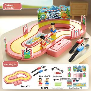 MILI Compétition pour enfants Vitesse sans fil Détection de mouvement Table de course Jeu Jouet Double joueur Battle Track <span class=keywords><strong>Racing</strong></span> Jouet Interaction - Product Image 2