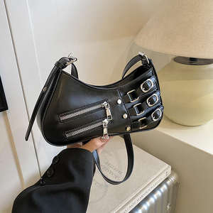 Sac bandoulière tendance en PU, sac bandoulière, sac à main de haute qualité, sac à bandoulière pour femme - Product Image 2