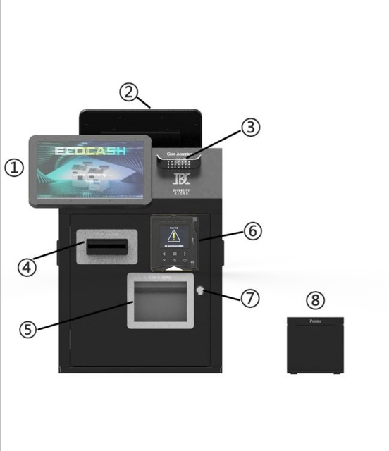Back Office Deposit Withdrawal Cash Mini Savings Bank Cash Deposit Machine