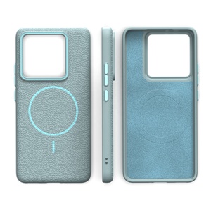 Custodia per telefono cellulare in TPU con Texture Litchi cover per <span class=keywords><strong>Xiaomi</strong></span> 14T Pro 15 14 Ultra Redmi A5 4G Note 13 5G po F7 M7 14C - Product Image 2