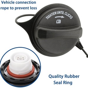 Tapa de Combustible Ford FC1061 8C3Z-9030-A de Plástico Negro para Camionetas F-250 F-350 F-450 F-550 - Product Image 3