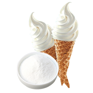 Poudre de crème glacée molle saveur lait, texture onctueuse et crémeuse, base pour desserts, yaourts glacés, gelato, lait, vente en gros, poudre pour glace molle - Product Image 1