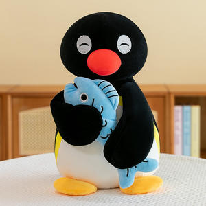 Mignon Pingouin En <span class=keywords><strong>Peluche</strong></span> Jouets Dessin Animé <span class=keywords><strong>Pingu</strong></span> Animaux En <span class=keywords><strong>Peluche</strong></span> Décor À La Maison Enfants Couchage Oreillers En <span class=keywords><strong>Peluche</strong></span> Griffe Poupée Machine Jouet De Noël - Product Image 3