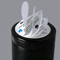 Étiquette multicouche personnalisée, autocollant double couche, impression de livrets, étiquette pliante pour bouteilles, marque haut de gamme PT