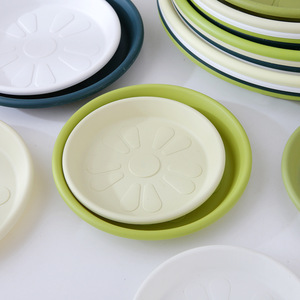 Plateaux ronds en plastique épaissi pour pots de fleurs, pour plantes vertes, sur pied, capacité personnalisable - Product Image 1