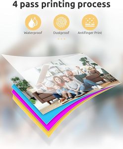 <span class=keywords><strong>Imprimante</strong></span> photo mobile HPRT CP4000L couleur 10x15cm 600DPI <span class=keywords><strong>pour</strong></span> usage domestique 3/4/6 pouces - Product Image 3