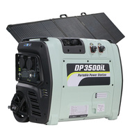Centrale électrique portable 3500 W avec panneaux solaires pliants Générateur à énergie solaire 3500 Watt Batterie au lithium-ion Source de voiture