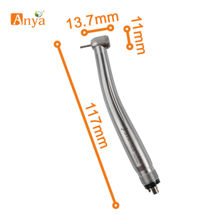 Anya 고속 치과용 핸드피스 세라믹 베어링 터빈 전동식 강철 금속 재질 최고 품질 - Product Image 6
