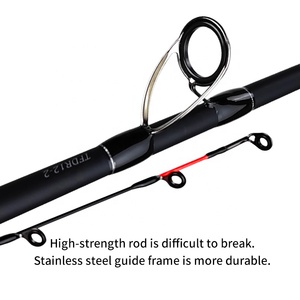 Tige d'alimentation légère en Fiber de carbone poignée ergonomique vierge DPS siège de moulinet carbone sensible EVA OEM <span class=keywords><strong>carpe</strong></span> dure et rapide - Product Image 3
