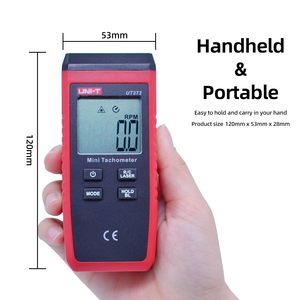 Tacómetro Digital Mini UNI-T UT373, 10~99999 RPM, Sin Contacto, Retroiluminación, Función de Retención de Datos Máx./Mín., Medidor de Energía - Product Image 2