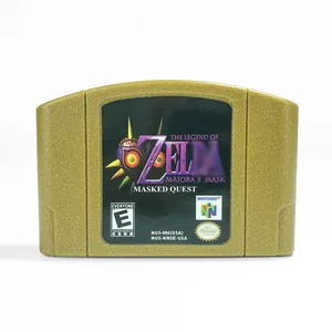 Rare Gold Shell Mandarin Ducks Shell Retro Hot Sellers N64 Jeux Carte Version NTSC