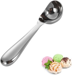 Hot Sale Metal <b>Ice</b> <b>Cream</b> <b>Scooper</b> with Blue Non-slip Handle - Product Image 1
