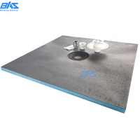 Panneau en mousse XPS en polystyrène extrudé imperméable, indice d'incendie B1, garantie de 5 à 10 ans pour les zones humides, salles de douche, isolation thermique