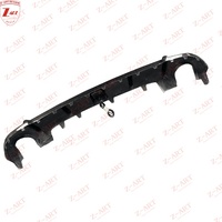 Diffuseur arrière en fibre de carbone Z-ART pour BMW X1 F48 2016-2020, spoiler de pare-chocs arrière, pièces de voiture