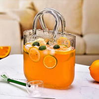 Nouveau design très vendu pour fête mariage grande capacité verre bouilloire verre personnalité créative cristal boisson verre tasse