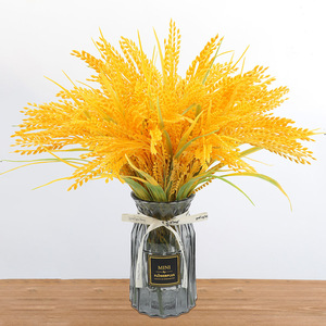 Espigas de Trigo Artificiales WH de 40 cm, Decoración Rústica de Plástico, Accesorios para Bodas - Product Image 2
