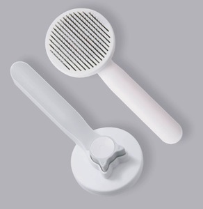 <b>Cat</b> comb to remove floating hair, dog <b>massage</b> comb to remove brush, stainless steel needle comb - Product Image 3