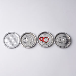 Stok Toptan 202 Kolay Açılır Alüminyum Kapaklar Gazoz Kutusu Kapağı Alüminyum Kolay Açılır Kapak - Product Image 3