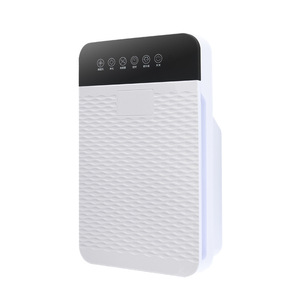 Purificateur d'air portable adapté aux grandes pièces familiales, filtre H13 avec lumière UV et affichage PM2.5, silencieux à 25 dB, élimine 99,97 % des particules. - Product Image 3
