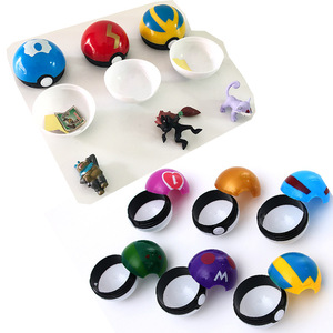 Vente flash : Figurine d'action Pokéball de 5 cm, jouet capsule <span class=keywords><strong>Pikachu</strong></span> de dessin animé, Poké Mon Ball <span class=keywords><strong>avec</strong></span> figurine à l'intérieur - Product Image 3