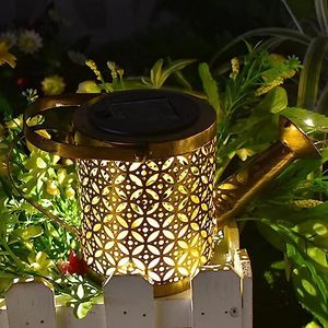 Arrosoir <span class=keywords><strong>solaire</strong></span> LED imperméable à l'eau, arrosoir à eau chaude, lanterne à cordes lumineuses pour jardin extérieur - Product Image 3