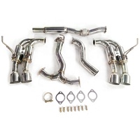 Embout de silencieux d'échappement Catback 3 "Quad pour Subaru WRX / STI 2015 T 2.0