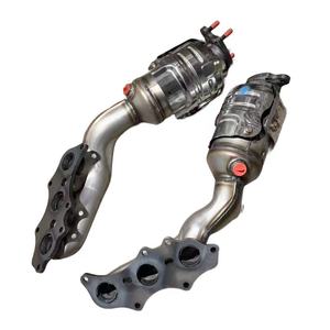 Convertidores Catalíticos Trifásicos Delanteros de Acero de Alta Calidad para Prado 4.0L 2010-2016, 1GR, Euro 5 - Product Image 4