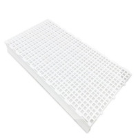 Prix de gros usine – Équipement avicole haute résistance – Plancher en plastique à lattes pour poulailler blanc – Garantie 1 an