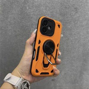 Nueva Funda para Teléfono PC <span class=keywords><strong>a</strong></span> la Moda, Resistente <span class=keywords><strong>a</strong></span> Impactos, con Anillo Metálico y Soporte de Orificios Finos para <span class=keywords><strong>Samsung</strong></span> A27, <span class=keywords><strong>53</strong></span>, 57, 36, 37, S26, 25, 24 Series - Product Image 4