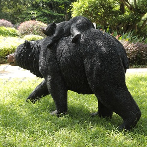Sculpture Moderne en Métal pour Jardin, Sculpture Commerciale de Grande Taille, Sculpture d'Hôtel, Animal Personnalisé en Fibre de Verre, Acier Inoxydable, <span class=keywords><strong>Résine</strong></span> Extérieure - Product Image 3