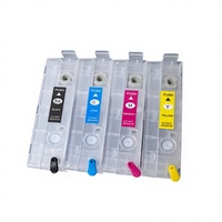 Cartouche d'encre rechargeable WT America T40VT40V1 T40V4 compatible avec les imprimantes Epson SC-T2170 T3170 T3170M T5170 T5170M avec puce