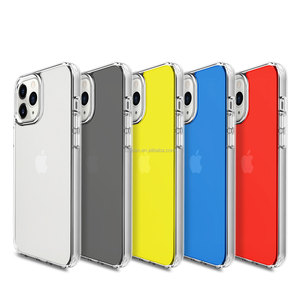 Venta al por mayor híbrido claro suave transparente TPU <span class=keywords><strong>funda</strong></span> protectora dura de la cubierta del teléfono para <span class=keywords><strong>Apple</strong></span> <span class=keywords><strong>iPhone</strong></span> <span class=keywords><strong>12</strong></span> - Product Image 6