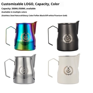 Mousseur à lait automatique à double porte en acier inoxydable 304, style italien, grande capacité, pour café et latte, modèle 30 - Product Image 3