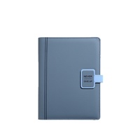 Carnet A5 en PU et lin à feuilles mobiles, couverture détachable, rechargeable, idéal pour le bureau, utilisation professionnelle, logo personnalisable
