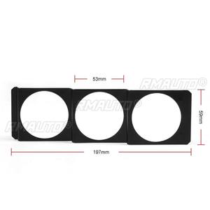 Modificación de Automóviles, Soporte para Instrumentos de 52 mm, Tres Orificios, Ranura Universal para Tarjeta de Radio de Automóvil, Accesorios para Automóviles - Product Image 5