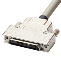 HD D-SUB DB50 Zinklegierung vernickelte Buchse auf MDR-Stecker Kabel mit PVC-Buchse, verzinntem Kupferleiter, ISO9001-zertifiziert für