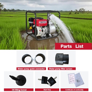 Máy bơm nước chạy xăng nhỏ 2 inch 3 inch 4 inch 6 inch, dùng cho nông nghiệp, kiểu để bàn, 7.5hp - Product Image 4