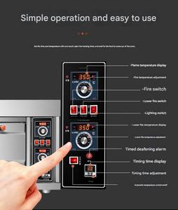 Horno Industrial Eléctrico de Túnel con Cinta Transportadora para la Producción de Galletas - Product Image 2