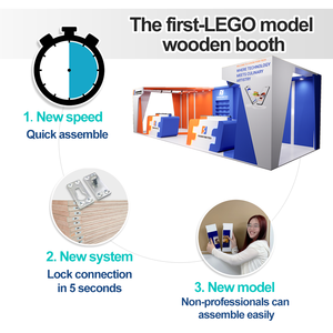 Выставочный стенд класса люкс 10 x 30 футов, персонализированный, на заказ - Product Image 4