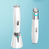 Thuisgebruik Oogmassage Apparatuur Verwarmde Oogmassage Pen Vibrerende Introductie Apparaat Black Eye Circle Removal