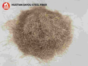 Fibre d'acier cuivrée à haute élasticité pour la reconstruction et l'extension des autoroutes, base de chaussée - Product Image 3