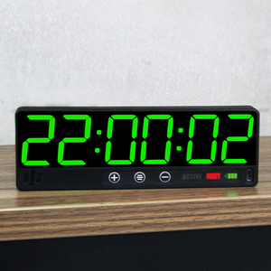 Cheetie cp50a pin Powered Nhỏ kỹ thuật số Đồng hồ bơi lập trình tập thể dục lặp lại đếm 6 chữ số dẫn đồng hồ tốc độ - Product Image 4